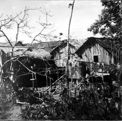 Vila da Barca, palafitas flutuantes