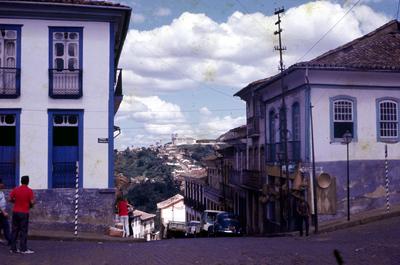 Sobrados e vista da cidade