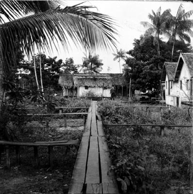 Vila da Barca, palafitas flutuantes