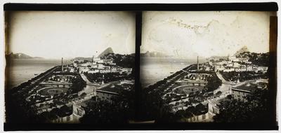 Vista do bairro da Glória a partir da Rua Cândido Mendes