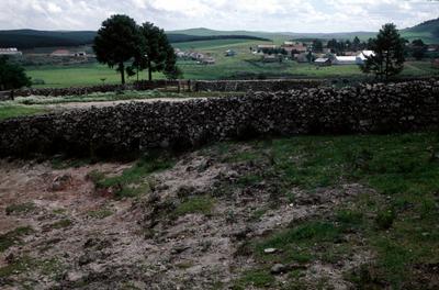 Ruínas em área rural