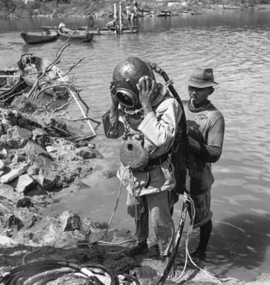 Garimpo de diamantes na Boca do Tauiri