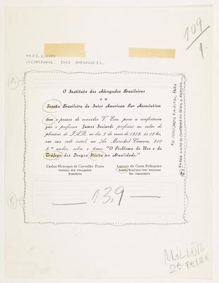 O Instituto dos Advogados Brasileiros e a Sessão Brasileira da Inter American Bar Association