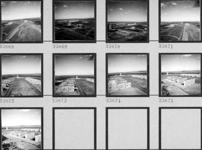 Vistas aéreas de Brasília, Esplanada dos Ministérios e Praça dos Três Poderes ao fundo.