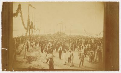 Festa de inauguração do monumento em homenagem a Pedro Álvares Cabral