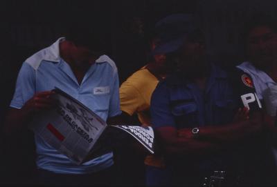 Pessoas não identificadas