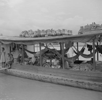 Embarcações no rio São Francisco