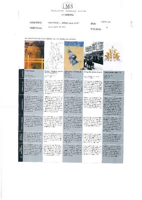 As mostras de novembro na seleção de Bravo