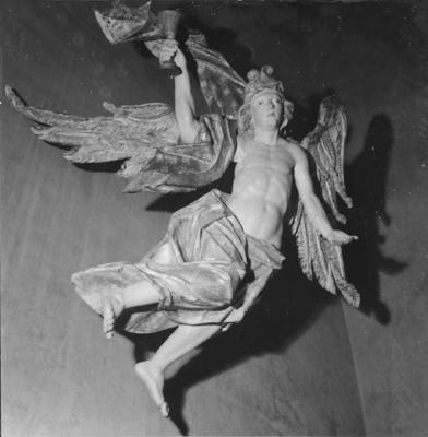 Via Crucis, Passos da Paixão, esculturas de Aleijadinho, o Anjo da Amargura no Passo do Horto