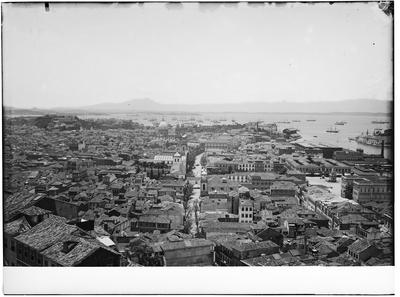 Panorama do centro do Rio de Janeiro a partir do Morro do Castelo