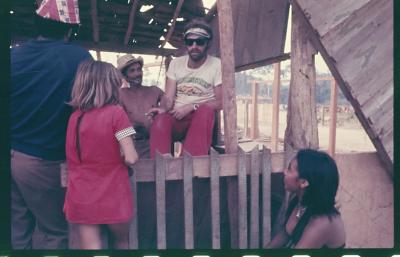 Filmagens de "Iracema: uma transa amazônica", com direção de Jorge Bodanzky e Orlando Senna