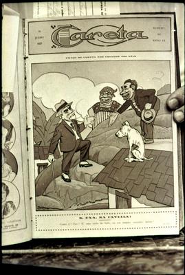 Washington Luiz (desenho - reprodução de periódico)