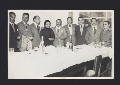 Paulinho Machado de Carvalho, Aracy de Almeida, Carlos Galhardo, Blota Júnior e Denis Brean