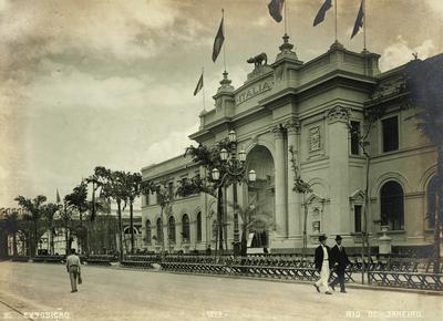 Exposição Internacional do Centenário da Independência - Pavilhão Itália