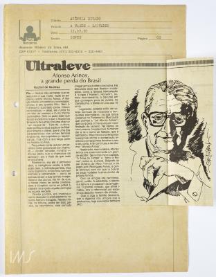 Afonso Arinos, a grande perda do Brasil