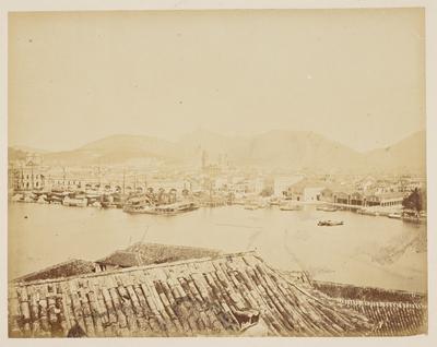 Praia de D. Manoel e Alfândega; a partir da Ilha das Cobras