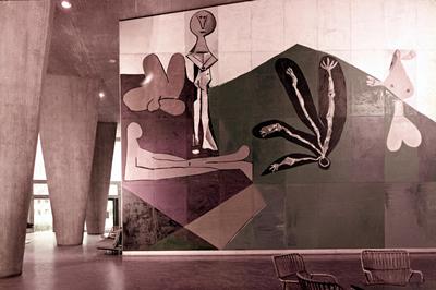 Sede da Unesco - pintura de Pablo Picasso