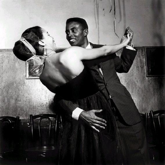 Mercedes Baptista e Valter Ribeiro na gafieira Estudantina