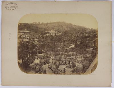 Jardim da casa do Barão de Mauá no Bairro do Catete