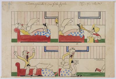 Carrapicho e seu filho Jujuba