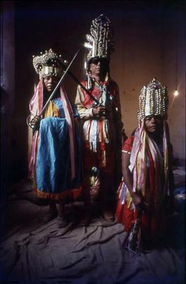 Série Guerreiros - Figurantes de um auto popular do ciclo do reisado