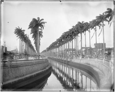 Vista do canal do Mangue