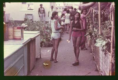 Teste de atriz com Edna de Cássia para o papel de Iracema no filme "Iracema: uma transa amazônica"