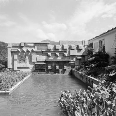 Painel de Burle Marx na residência de Cândido Guinle de Paula Machado