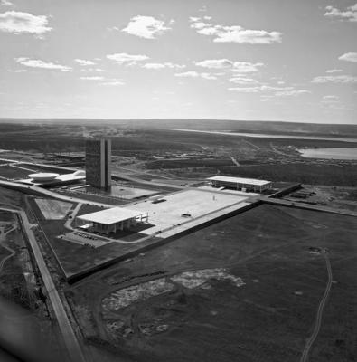 Vistas aéreas, Praça dos Três Poderes