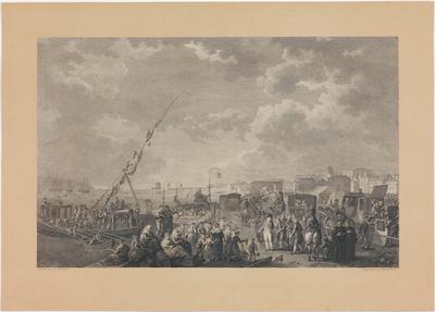 [Departure of His R. The Prince Regent of Portugal for the Brazils. The 21th Novemb.r 1807.]