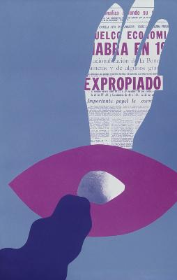 Reprodução de cartaz feito por artistas chilenos