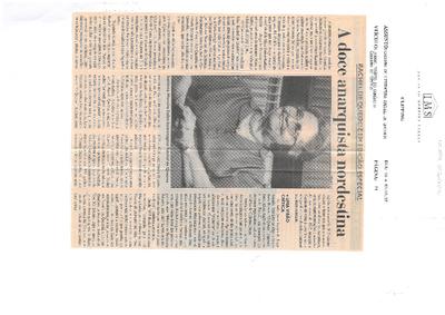 A doce anarquista nordestina