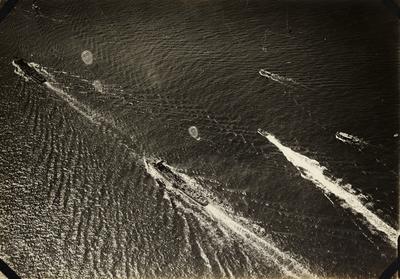 Regresso da Divisão Naval após operações de guerra