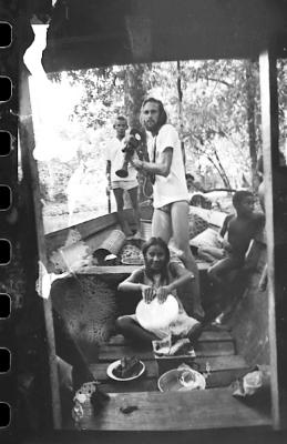 Filmagens de "Iracema: uma transa amazônica", com direção de Jorge Bodanzky e Orlando Senna