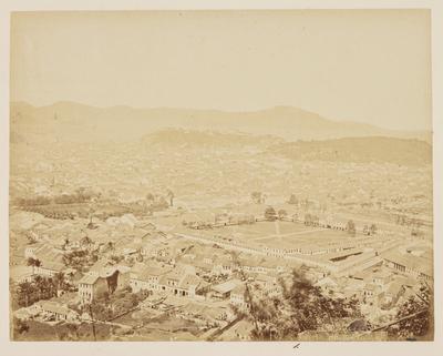 Campo de Santana e arredores; a partir do Morro da Previdência
