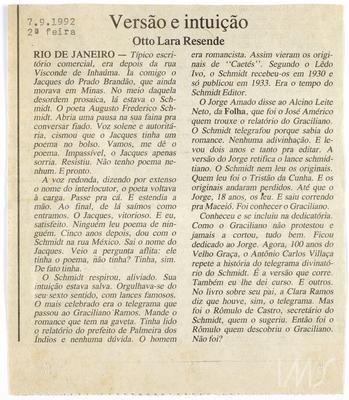 Versão e intuição