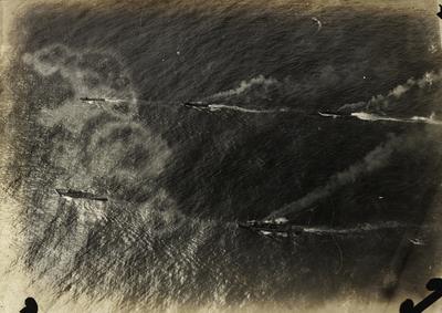 Regresso da Divisão Naval após operações de guerra