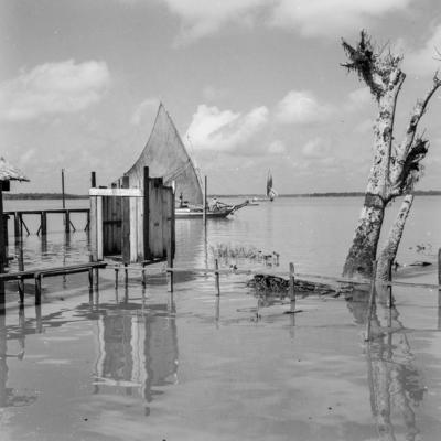 Rio Guamá, palafitas flutuantes