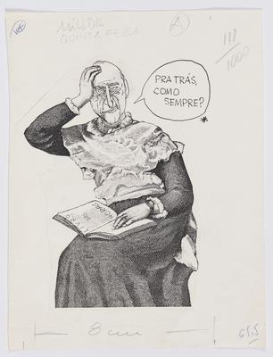 - Pra trás, como sempre?