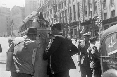 Praça Antonio Prado. À direita, o edifício Martinelli