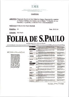 Recife de João Cabral;Filme: O Bandido da Luz Vemelha...