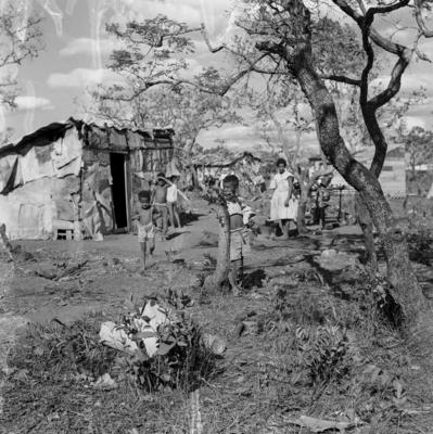 Moradia na Sacolândia, arredores de Brasília