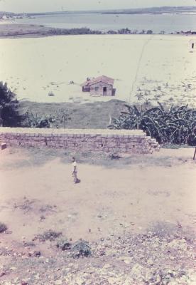 Vila de pescadores no litoral sul, próximo ao Quilombo de Sibaúma