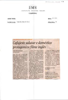 "As Mulheres de Adam" Cafajeste salutar e doméstico protagoniza filme ;inglês