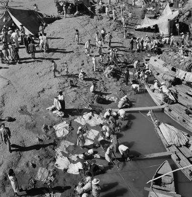 Acampamento de romeiros