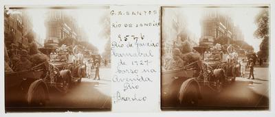 Corso Carnavalesco na Avenida Rio Branco