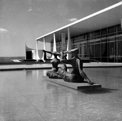 Escultura "As Iaras" ou "As Banhistas", de Alfredo Ceschiatti