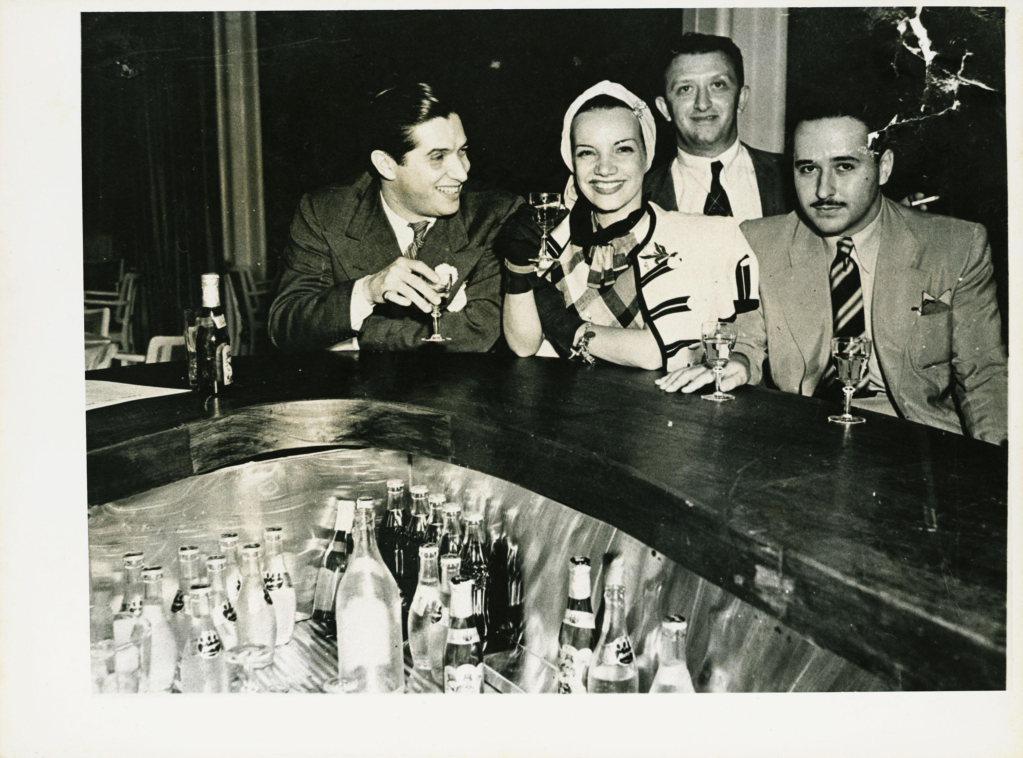 Décio Moura, Carmen Miranda e César Ladeira