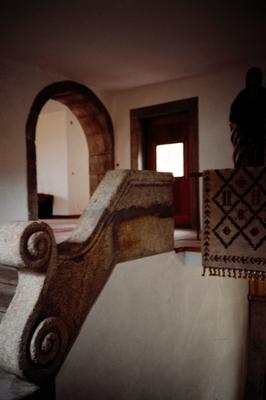 Corrimão com voluta