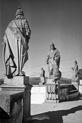 Vista dos profetas, adro do santuário do Senhor Bom Jesus de Matosinhos